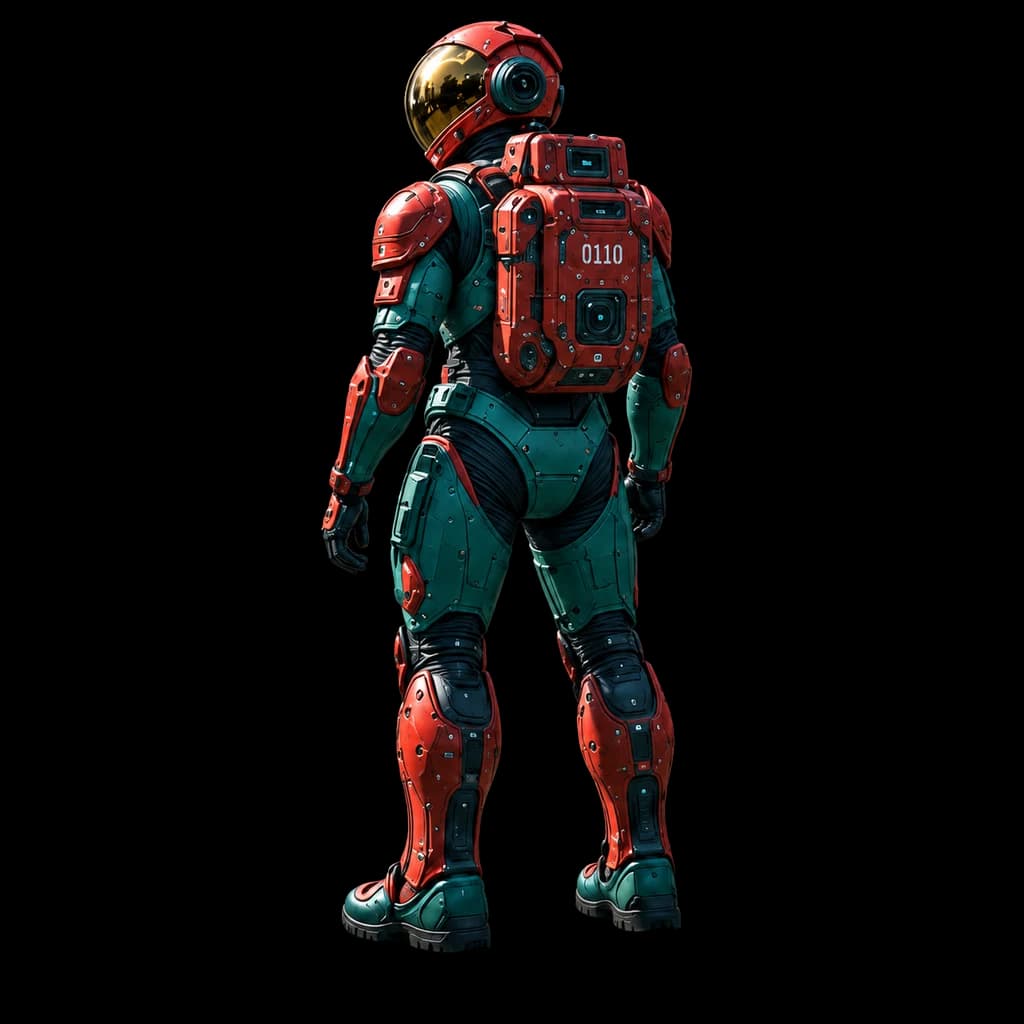 AstroMech exploration suit